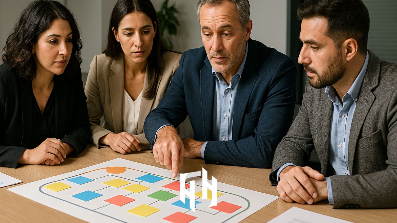 چرخه شش‌مرحله‌ای برنامه‌ریزی استراتژیک منابع انسانی