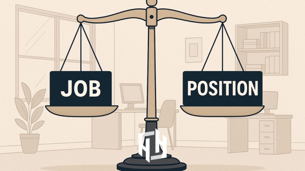 تفاوت شغل و پست